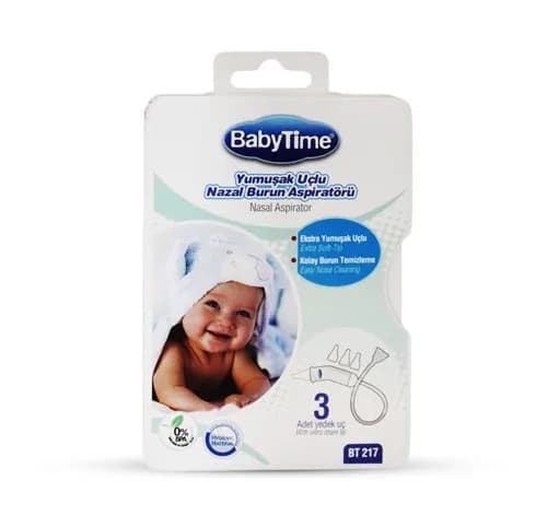 Baby Time Nasal Aspirator +3Spares- BT217