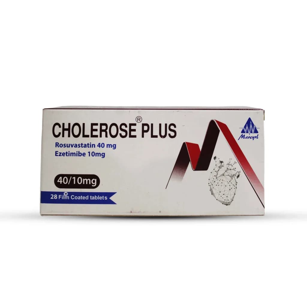 CHOLEROSE PLUS 10/40MG 28/FC TAB