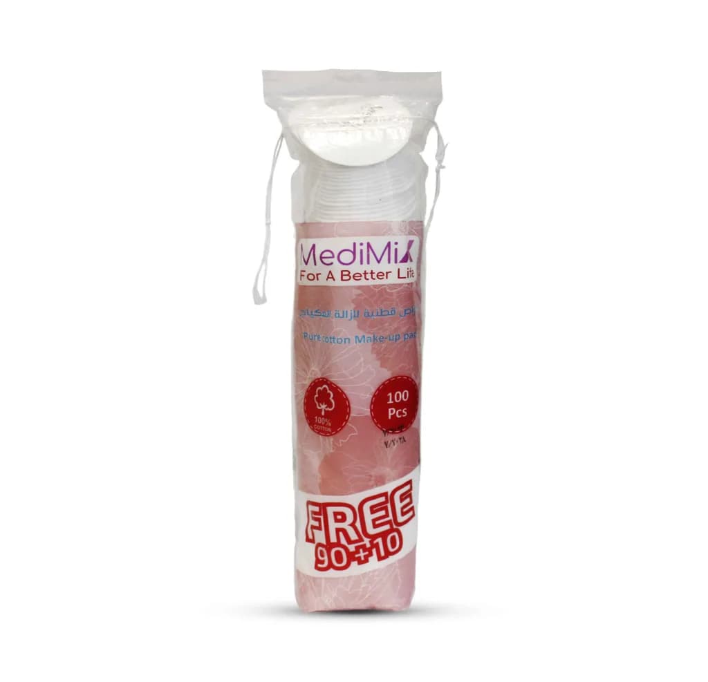 Medimix Make-Up Cotton Pads 100P (90+10)