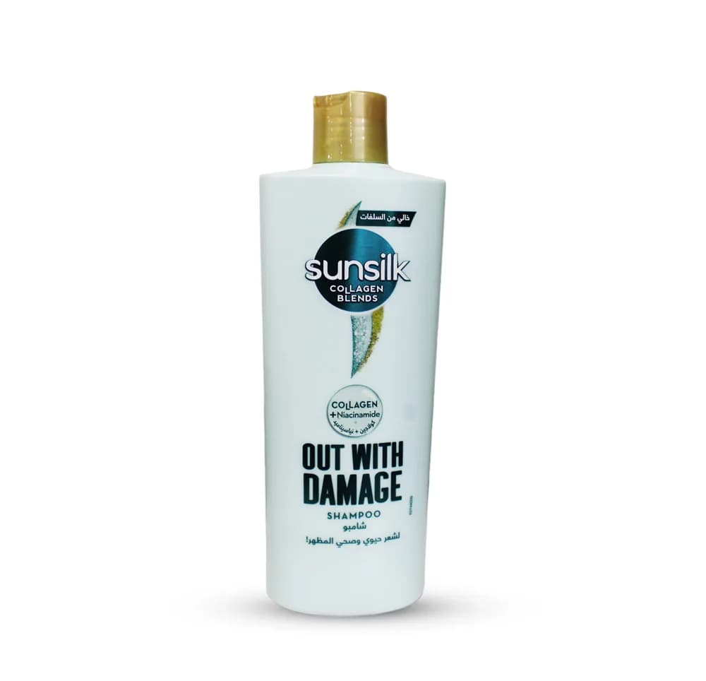 Sunsilk Out With Damage ( Collagen + Niacinamide ) Shampoo 350ml
