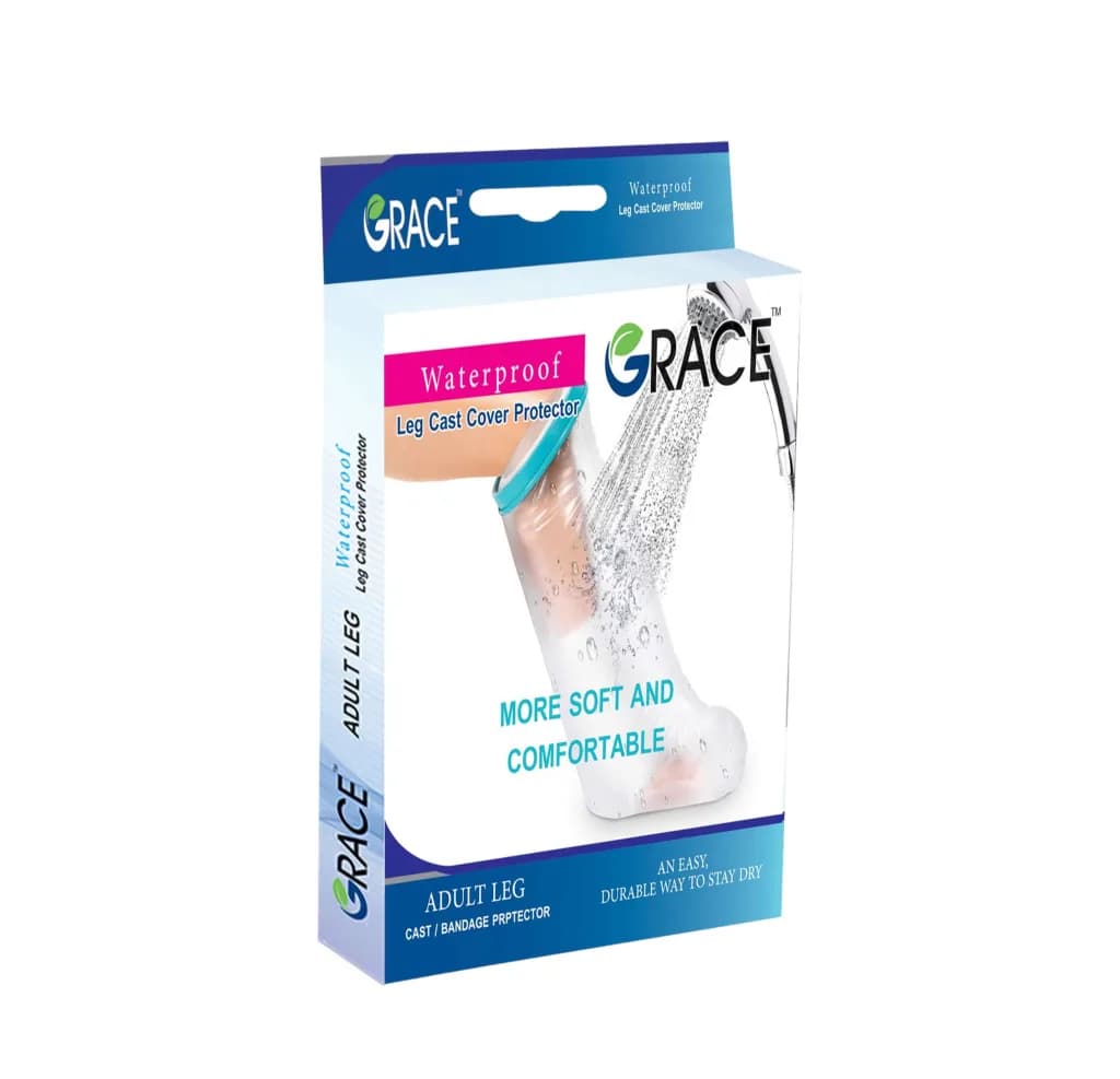 Grace Adult Leg  Cast Cover Protector Waterproof