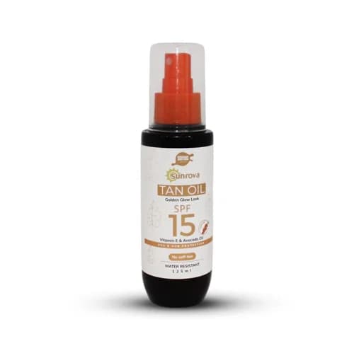 SUNROVA TAN OIL SPF15 SPRAY 125ML