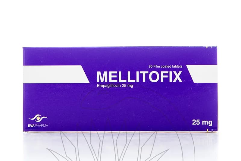 MELLITOFIX 25MG 30/TAB