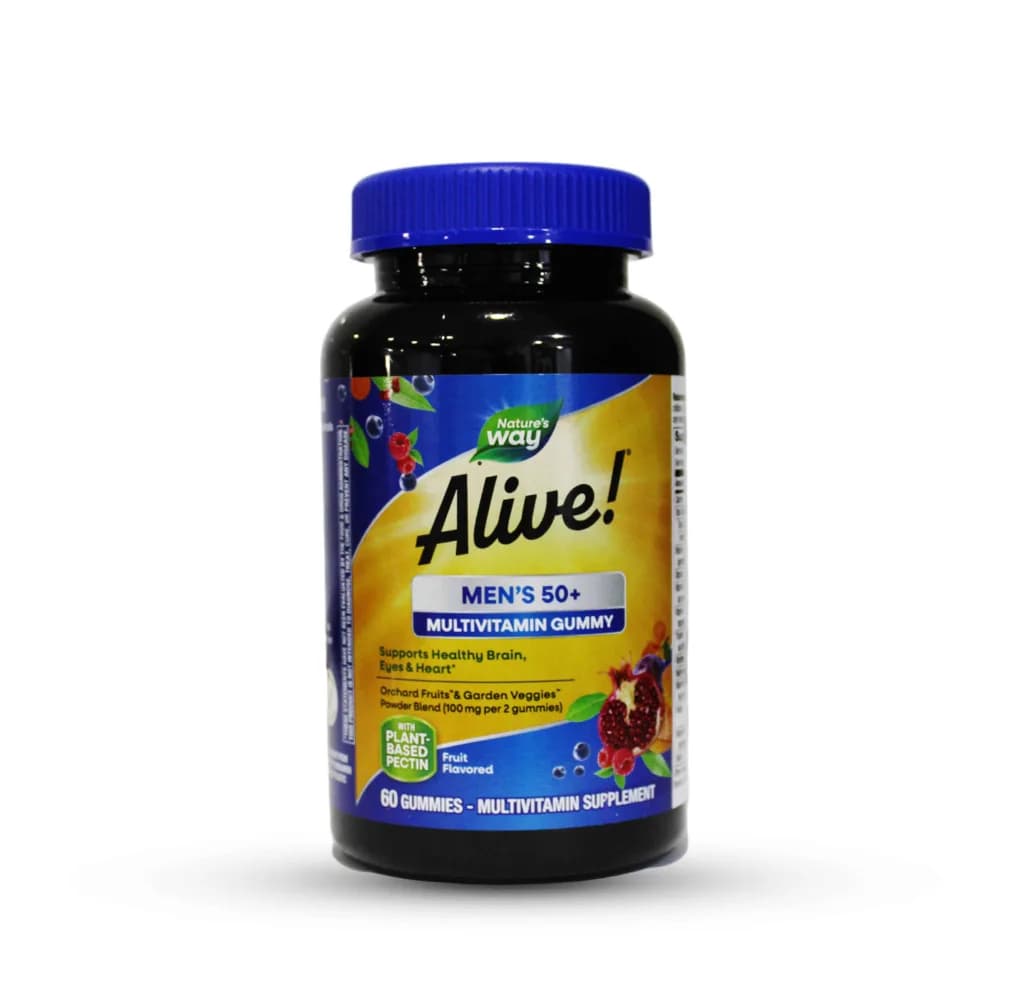 Alive Men 50+ Gummies Multi-Vitamin 60Pcs