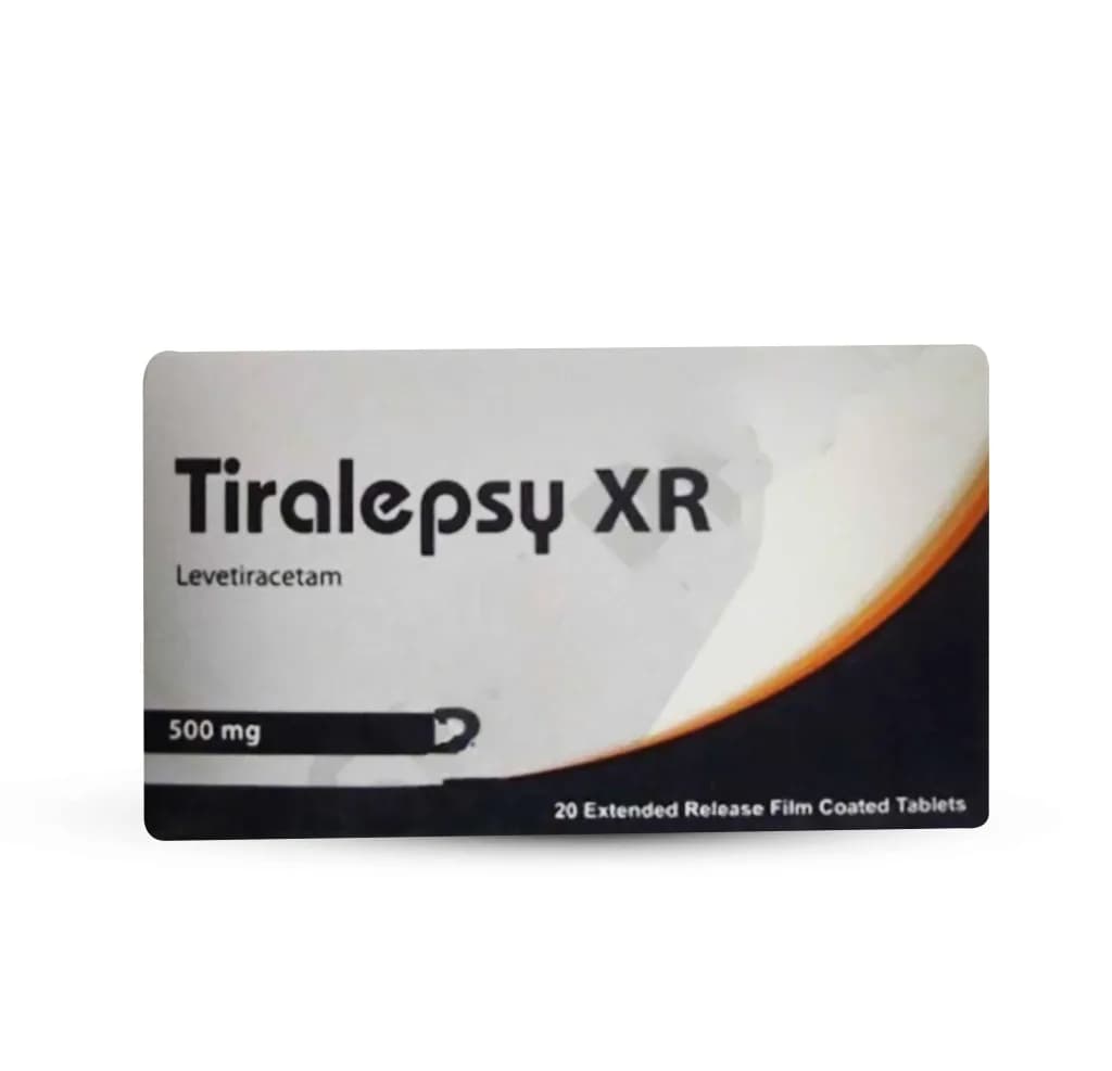 Tiralepsy Xr 500Mg 20 Tablets