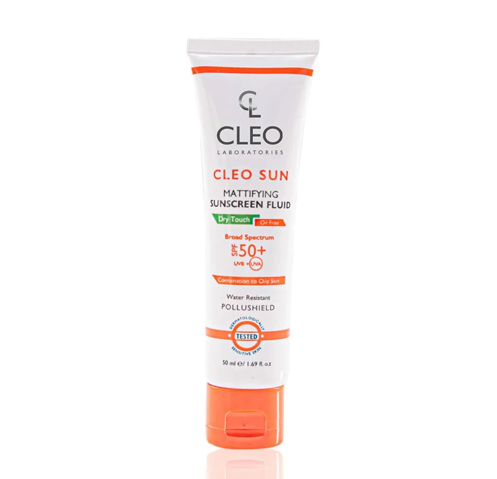 Cleo Sun Spf50+ Mattifying Sunscreen Fluid 50ml