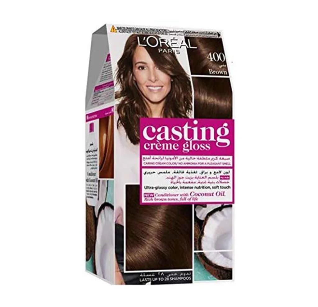 L'oreal Paris Casting Creme Gloss Hair Color - 400 Brown