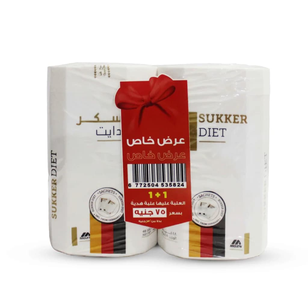 SUKKER DIET (2 SPOON) 48/SACH (2PACK)