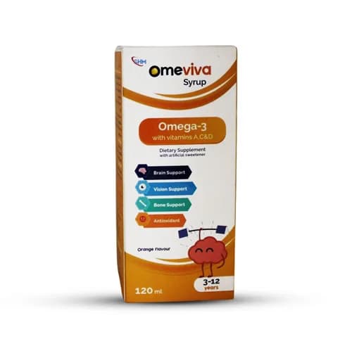 Omeviva Omega 3 Syrup ( Oragne Flavor ) 120ml