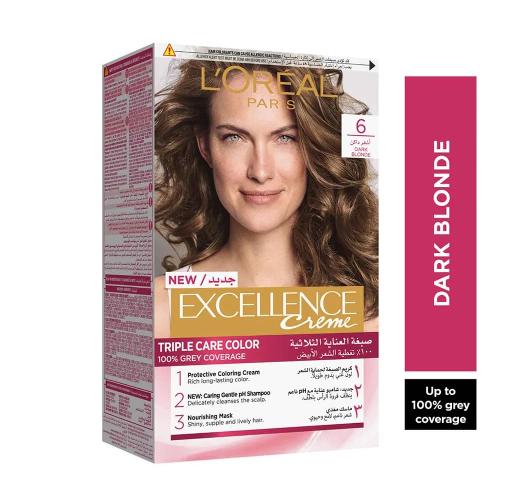 L'oreal Excellence Creme Hair Color - 6 Dark Blonde