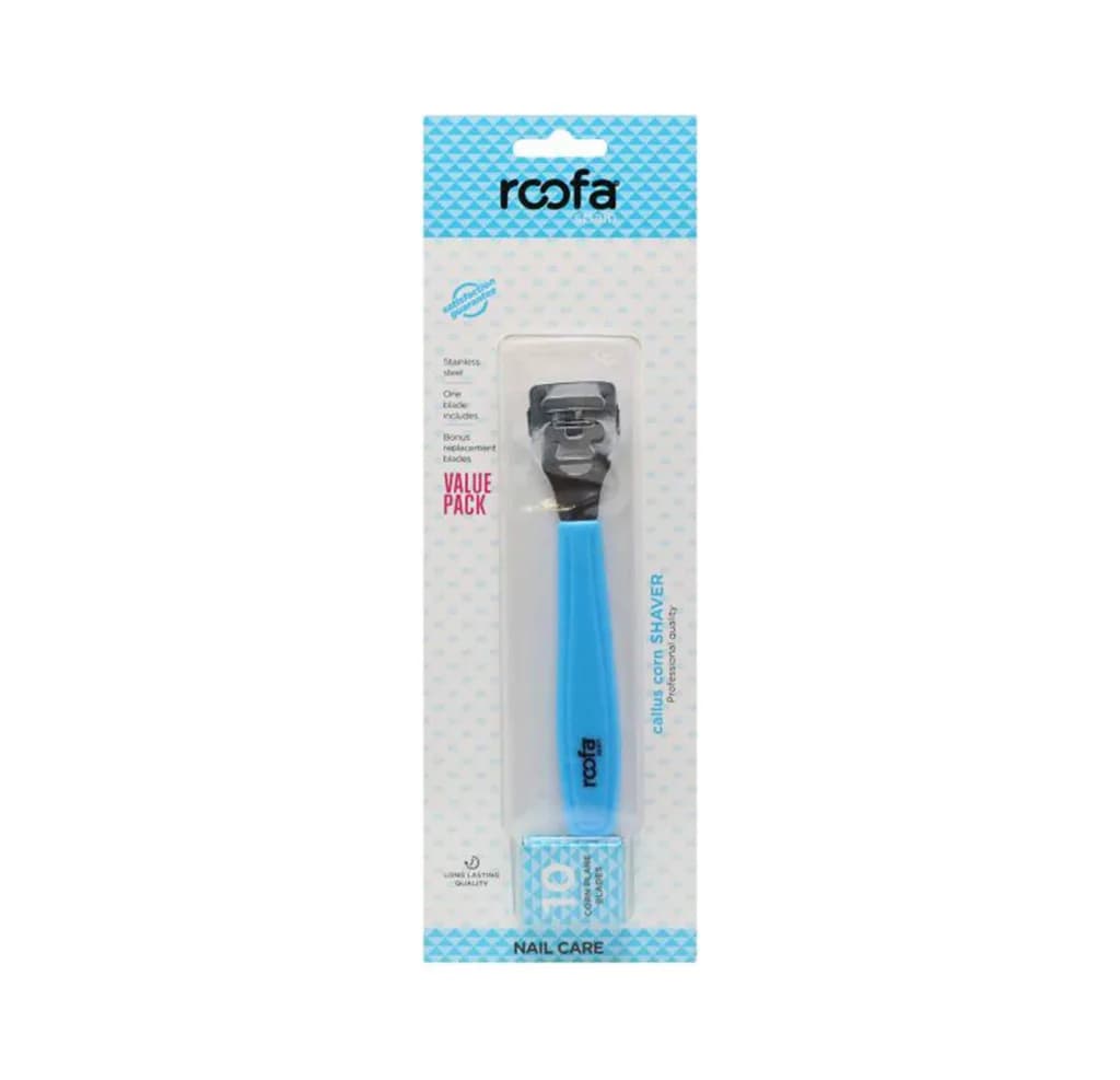Roofa Callus Shaver + 10 Blades - 029Fc