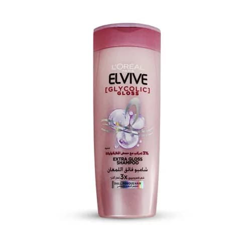 LOREAL ELVIVE SHAMP GLYCOLIC GLOSS 400ML