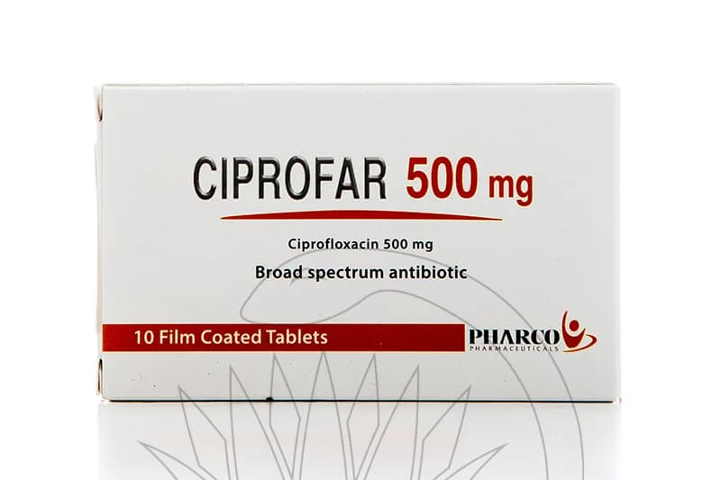 Ciprofar 500Mg 10 Tablets