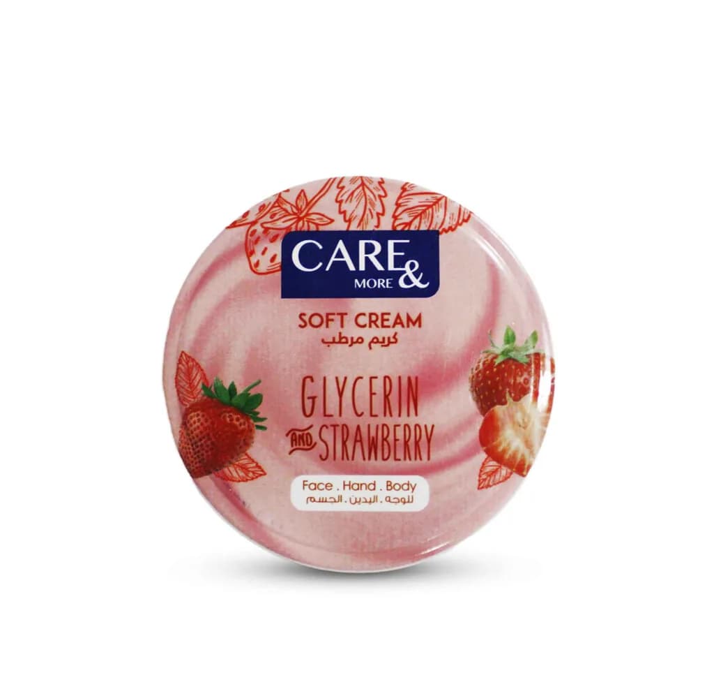 Care&More Soft Cream Strawberry 75Ml