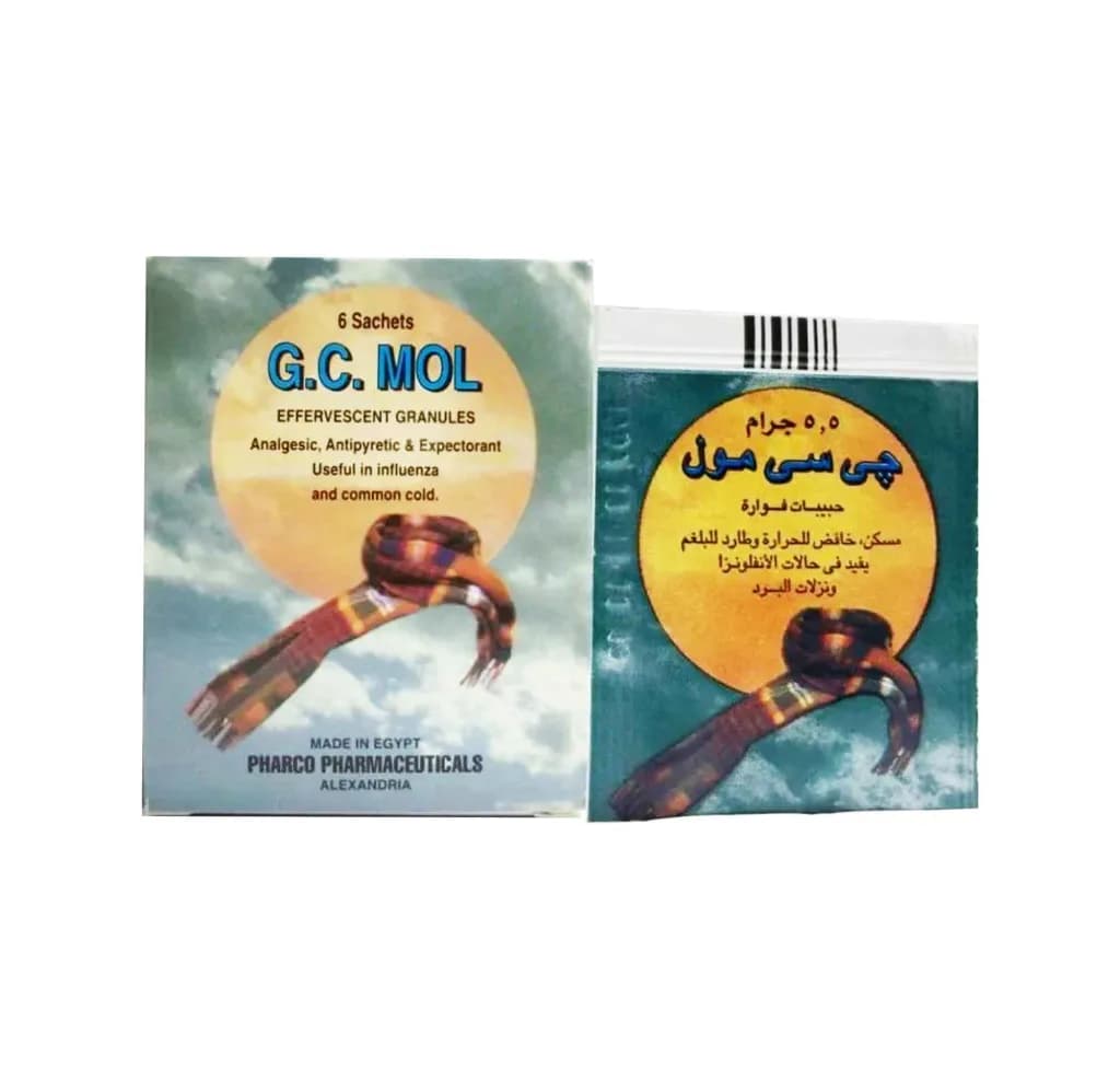 G C Mol Effervescent Granules 6 Sachets