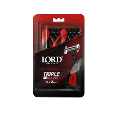 LORD DISP RAZOR 3B RED 8P (6+2)-ML147