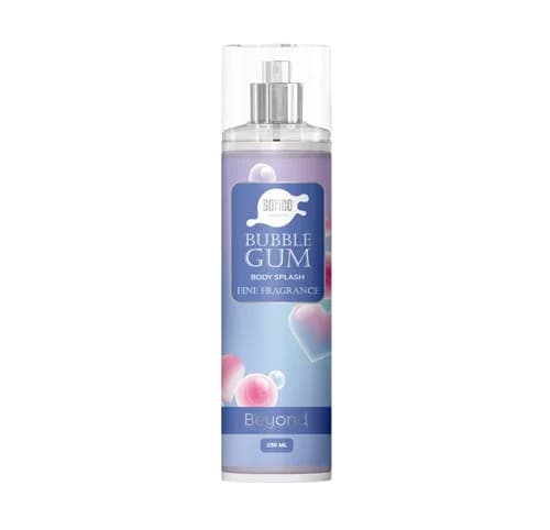 BEYOND BODY SPLASH BUBBLE GUM 250ML