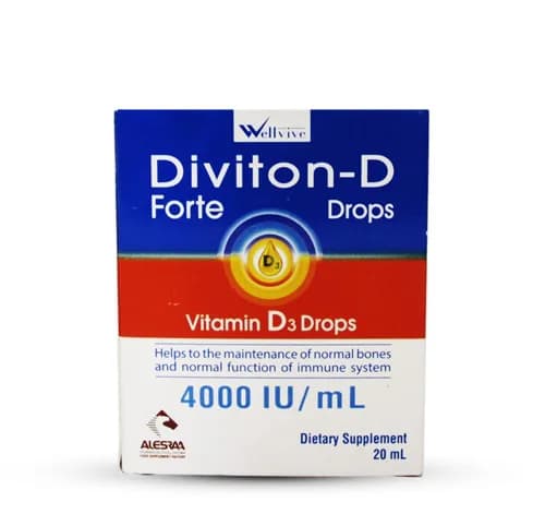 Diviton-D Forte (Wellvive) 4000IU Drops 20ml