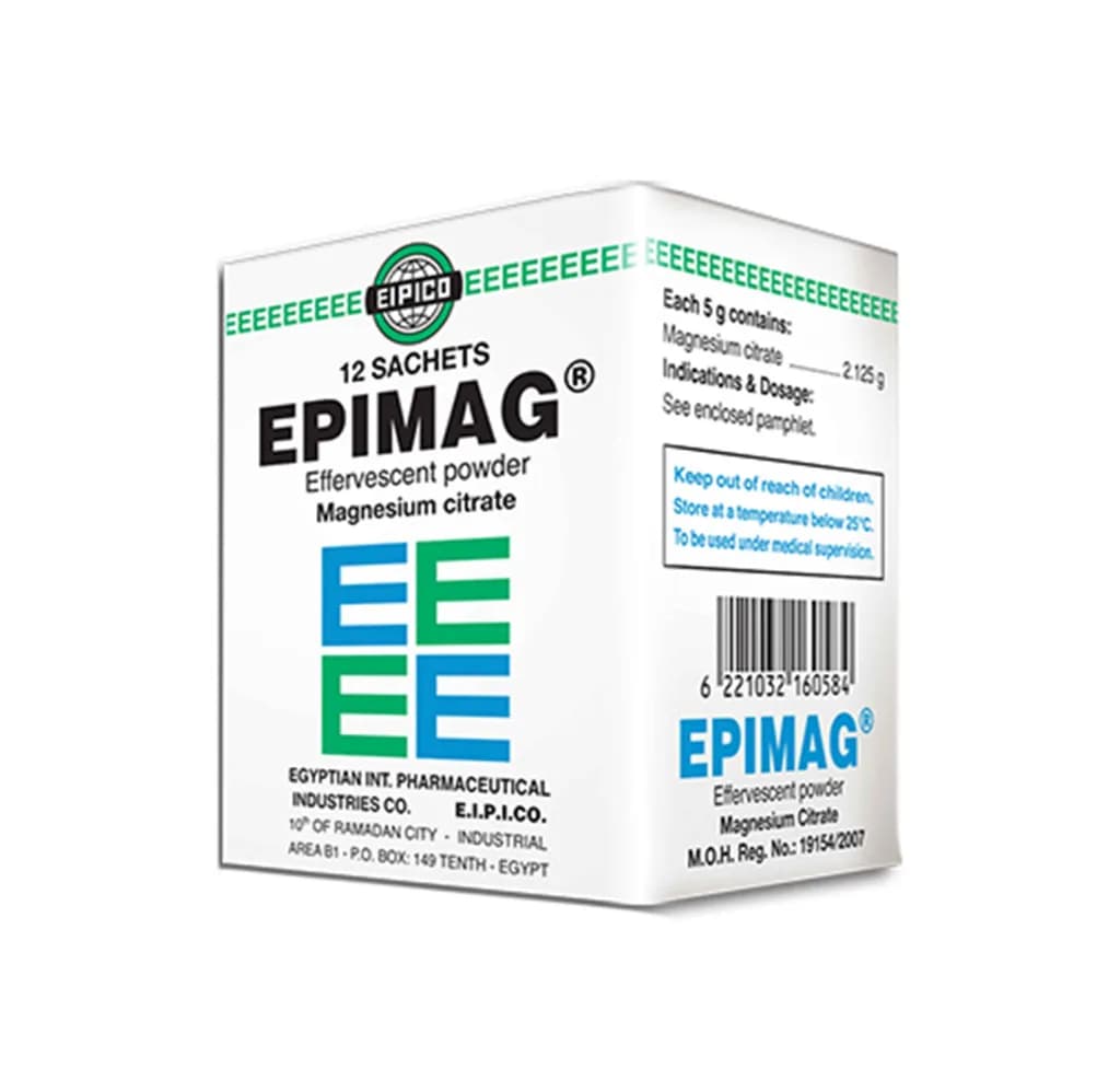 Epimag Effervescent Powder 12 Sachets