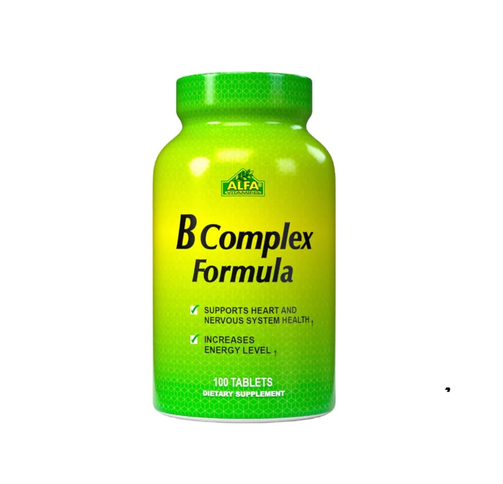 Alfa B-Complex  Formula 100 Tablets