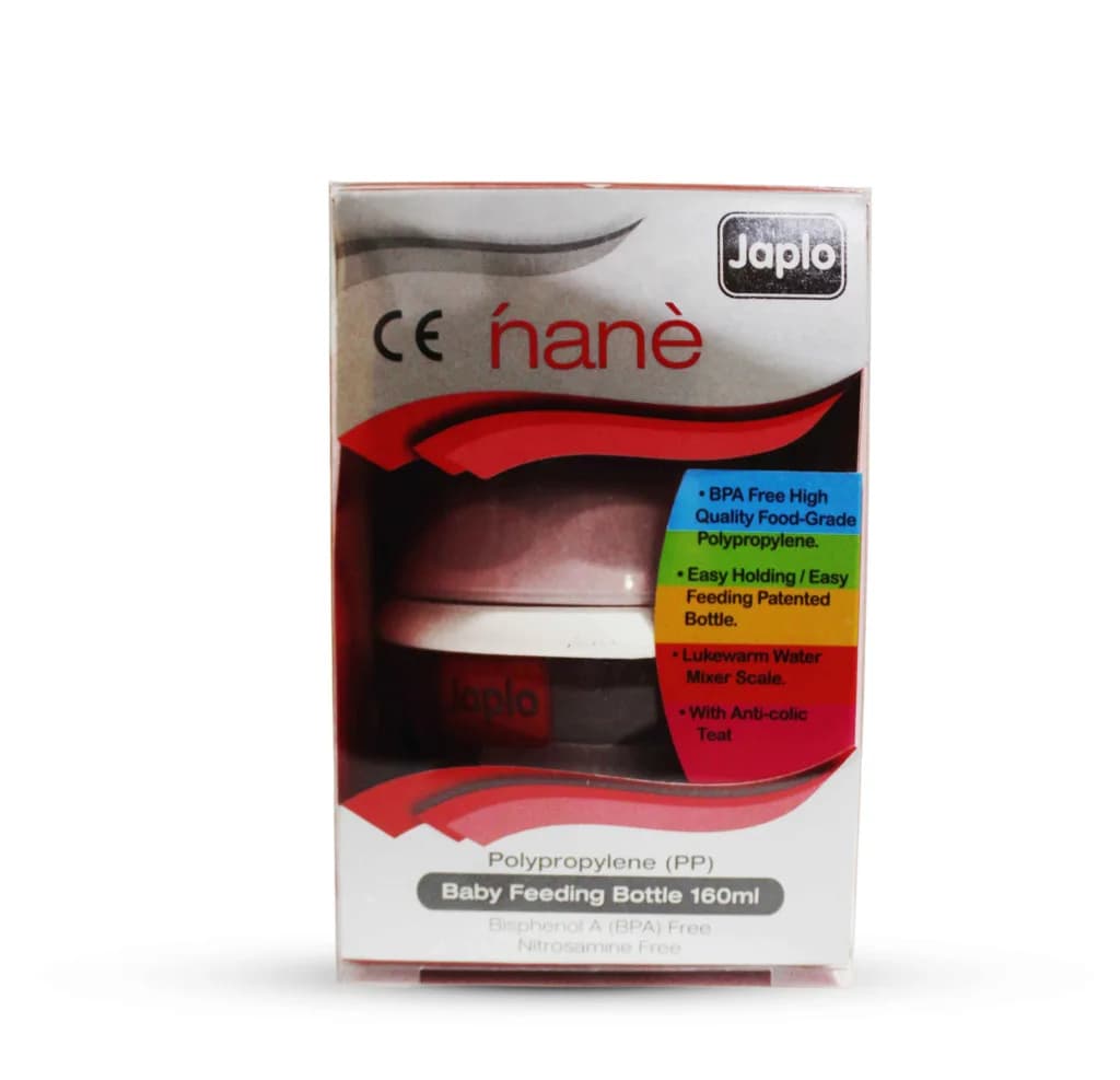 Japlo Nane Natural Bottle Pink 160Ml-N16