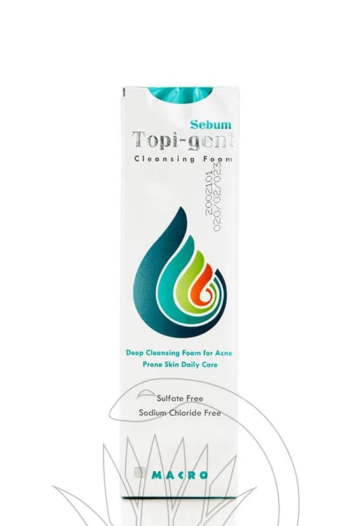 TOPI GENT SEBUM FOAM AKNE SKIN 150ML