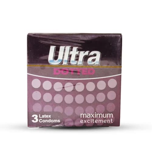 Ultra Condoms Dotted 3Pcs