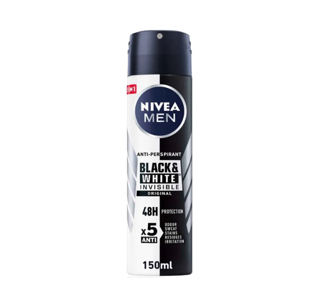 Nivea Men Deoderant Spray Invisible Original 150ML-20%