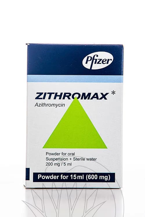 ZITHROMAX 600MG SUSP 15ML