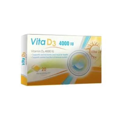 VITA D3 4000 IU 20/ORO DISPERSIBLE FILM