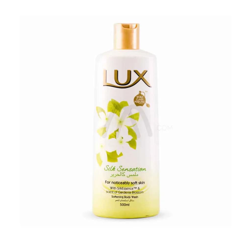 LUX SHOWER GEL SILKY GARDENIA 500ML
