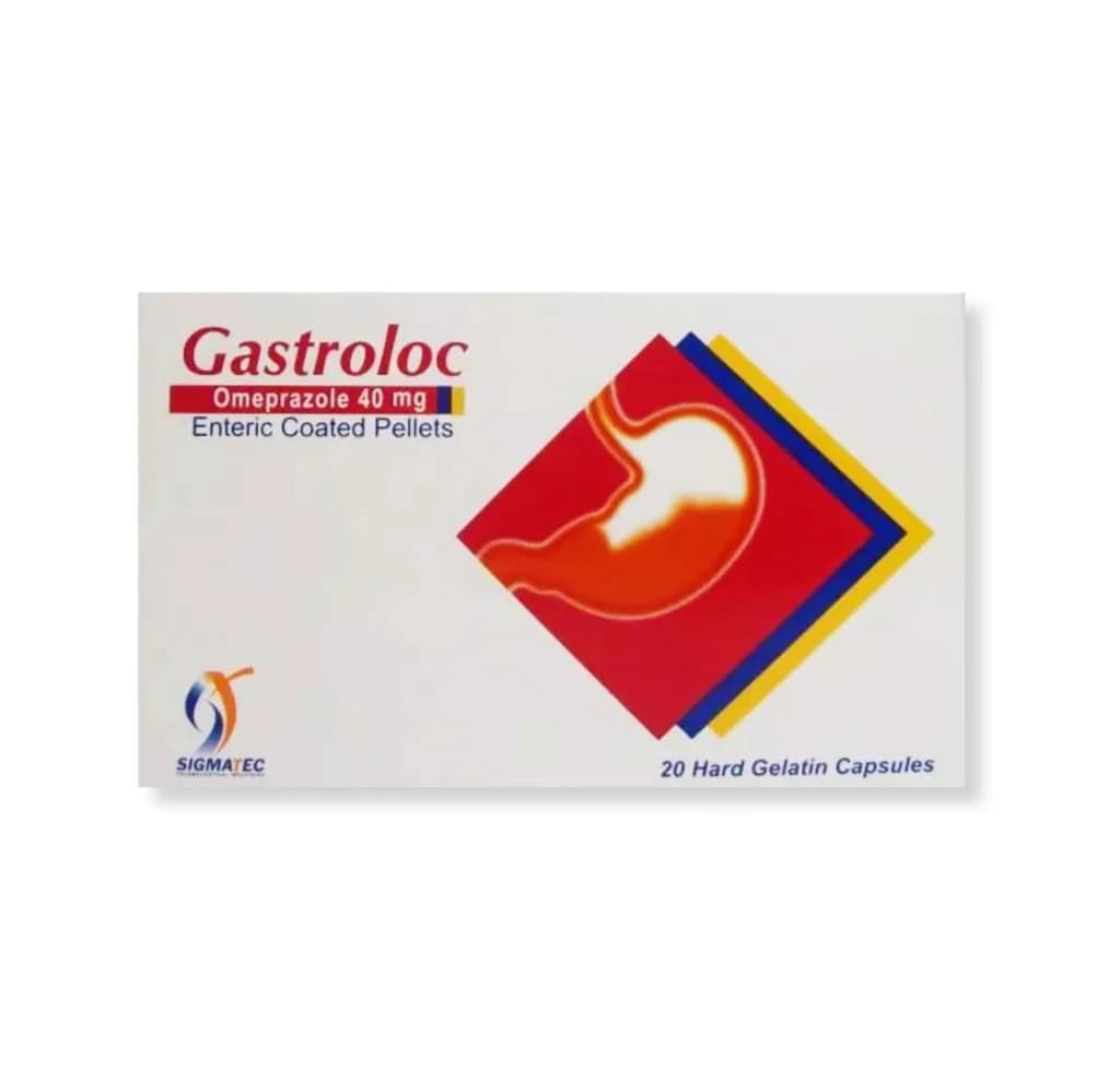Gastroloc 40Mg 20 Capsules