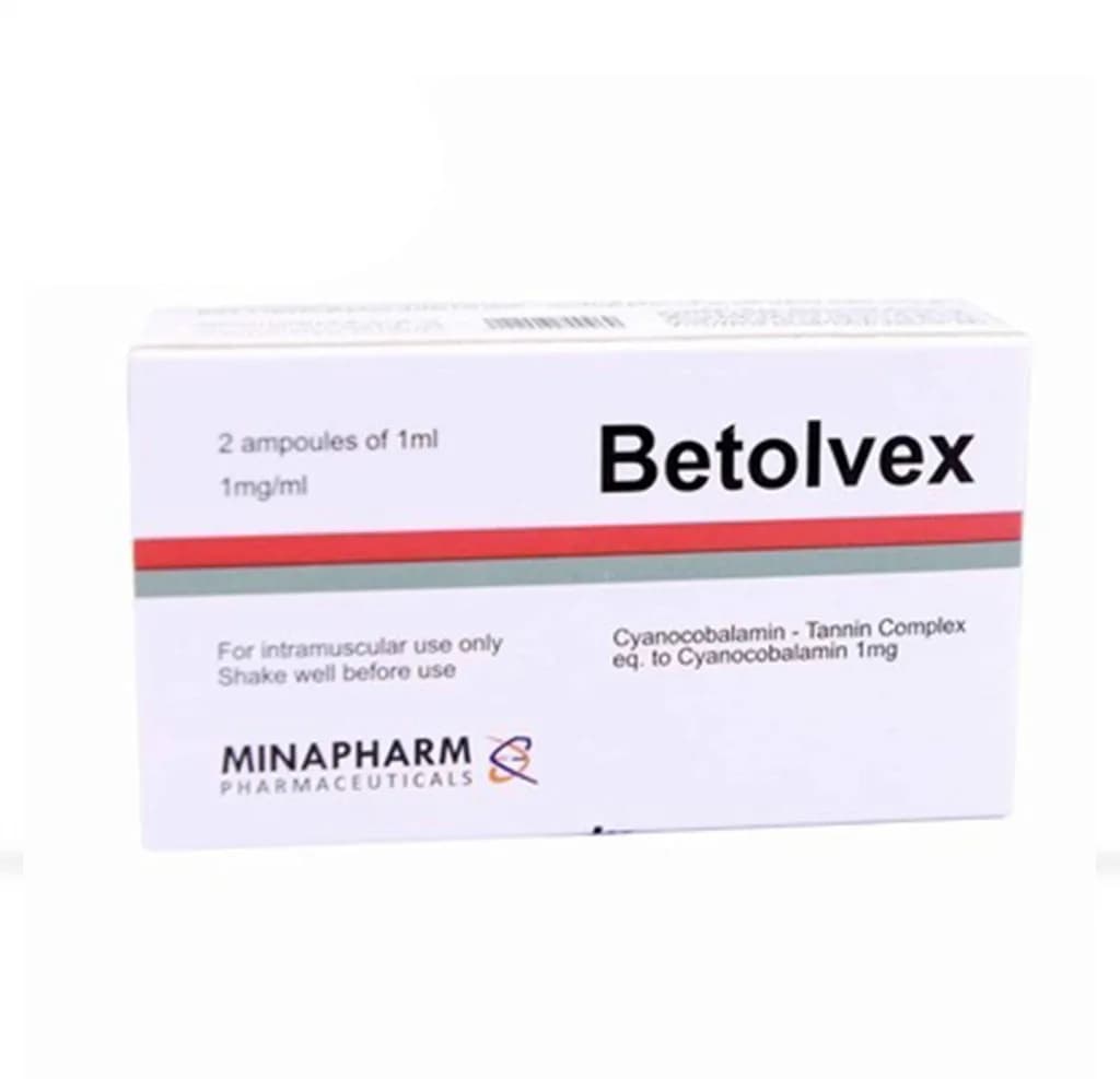 Betolvex 1Mg/Ml 2 Ampoules