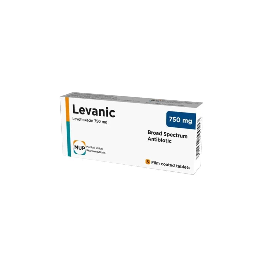 Levanic 750Mg 5 Tablets