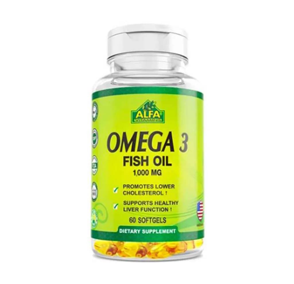 ALFA OMEGA3 FISH OIL 1000MG 60/SOFTGELS?