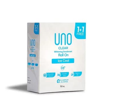 UNO DEO.ROLL ON ICE COOL 50ML (1+1)