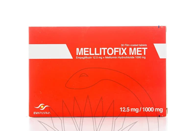 Mellitofix Met 12.5/1000Mg 30 Tablets