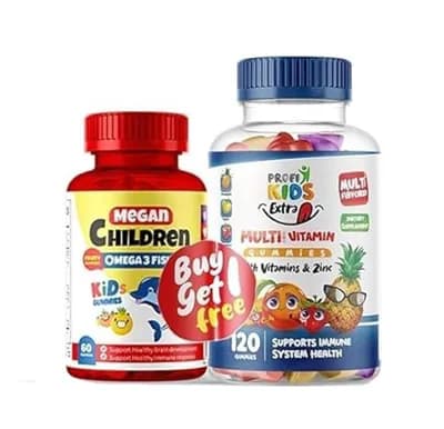 PROFI KIDS EX M.VIT 120P+MEGAN OMEGA 60P