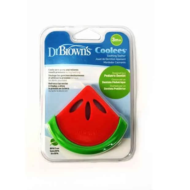 DR.BROWN TEETHER COOLEES WATERMELON +3M