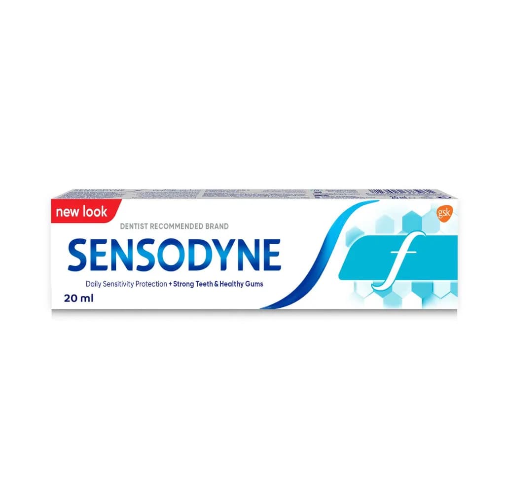 SENSODYNE T.PASTE FLUORIDE  20ML