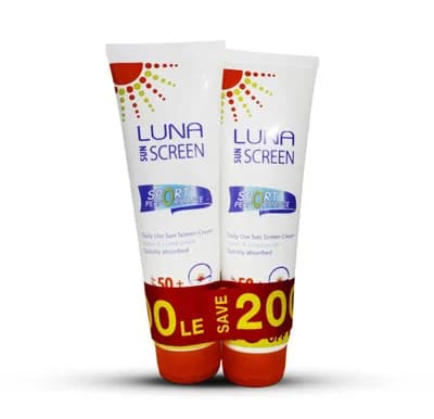 LUNA SUN SCREEN SPF50+CR 130M (1+1)OFFER
