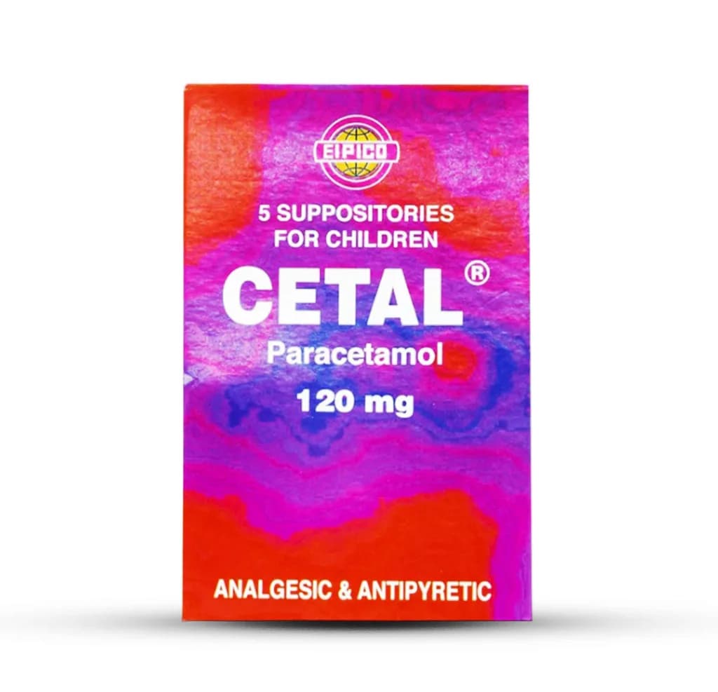 Cetal Infant 120Mg 5 Suppositories