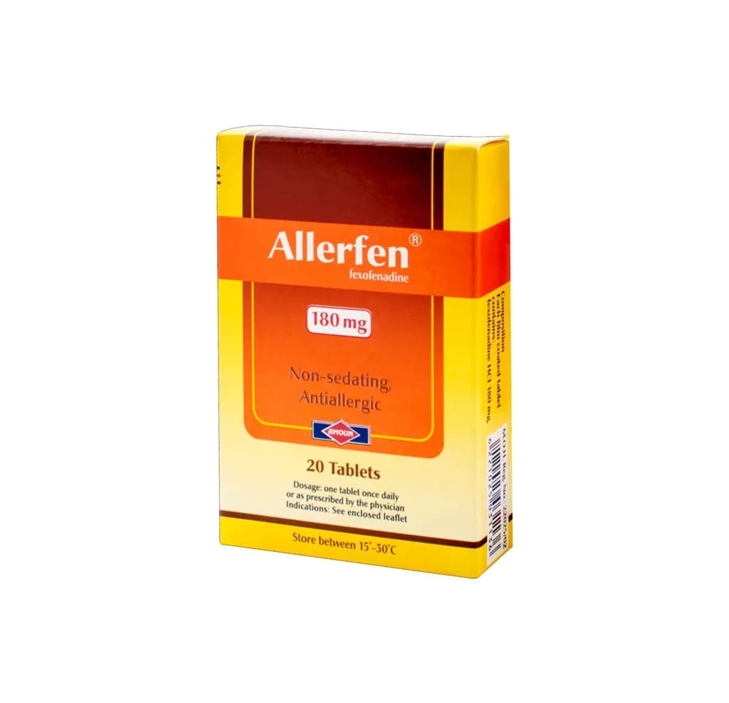 Allerfen 180Mg 20 Tablets