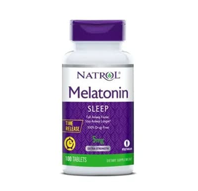 NATROL MELATONIN 5MG 100/TAB ?