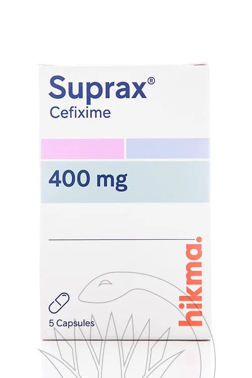 Suprax 400Mg 5 Capsules
