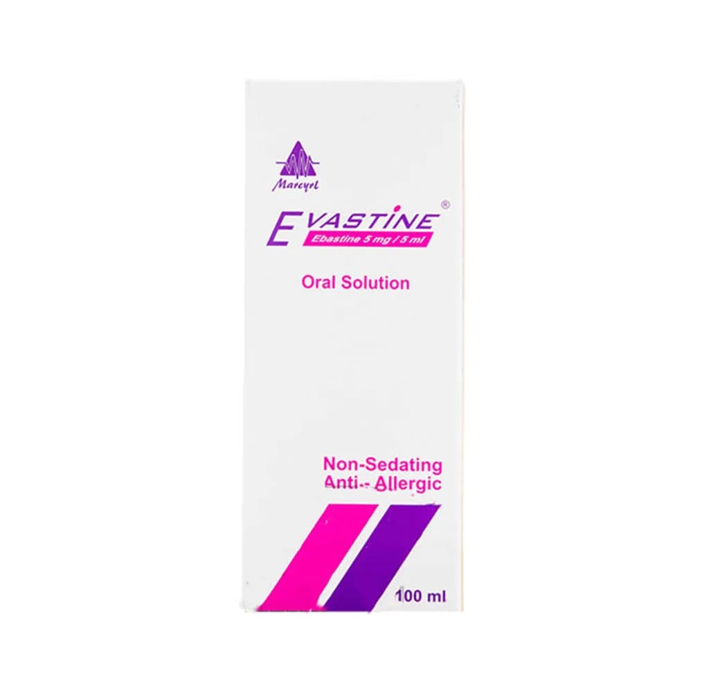 Evastine Syrup 100Ml