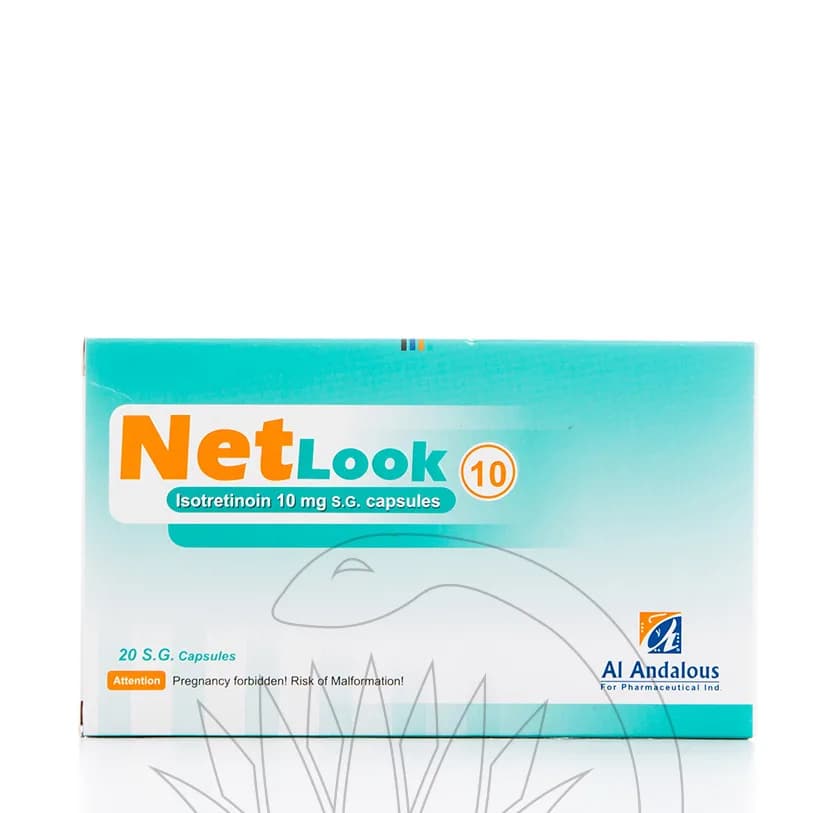 Netlook 10Mg 20 Capsules