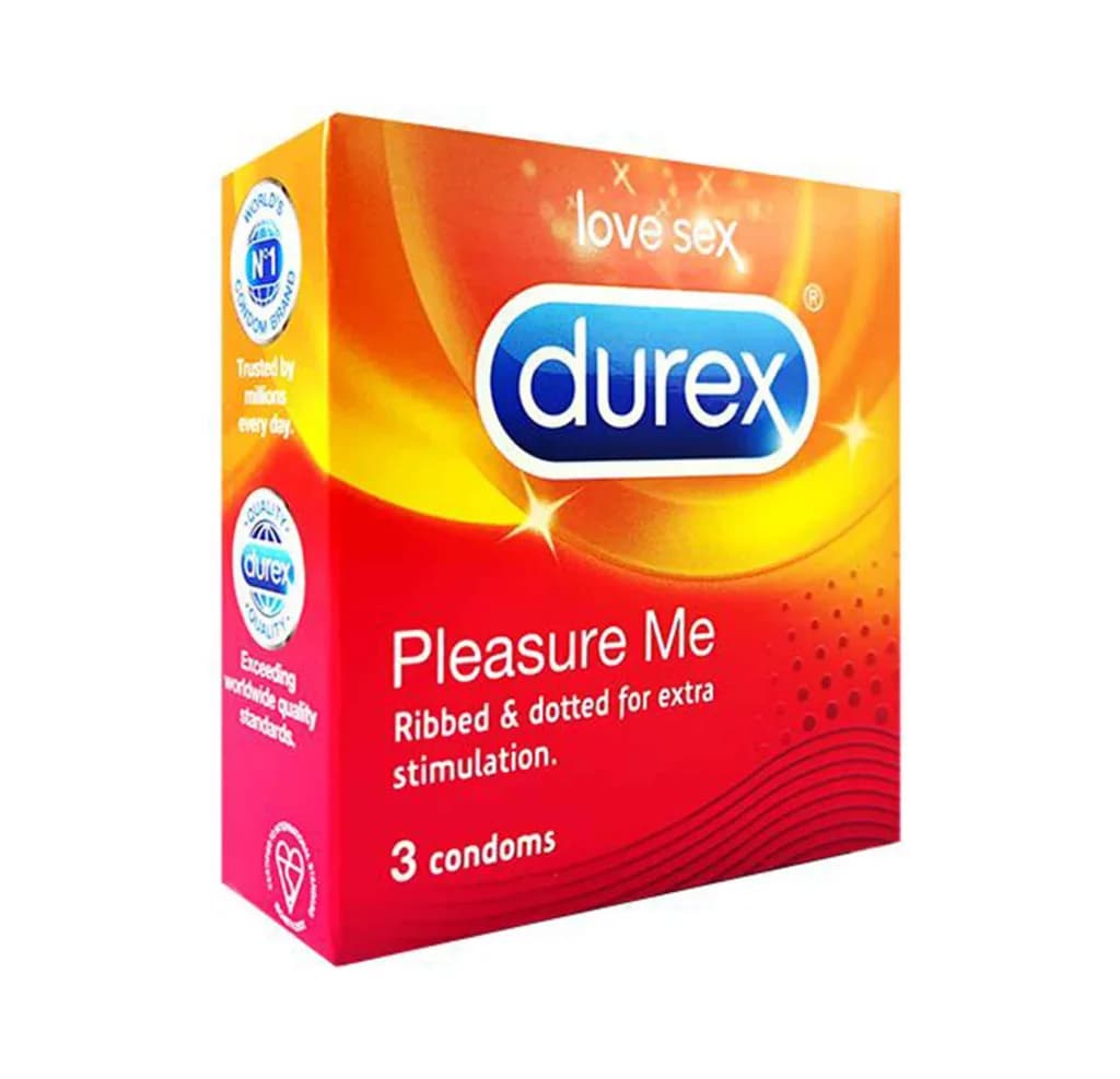 Durex Condoms Pleasure Max 3 Pieces