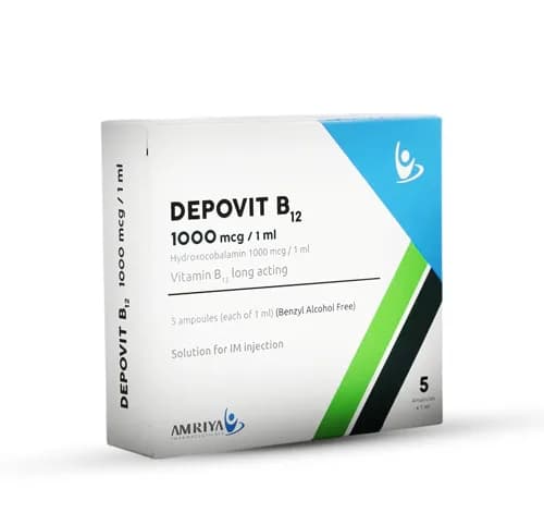 Depovit B12 1000Âµ/Ml 5 Ampoules
