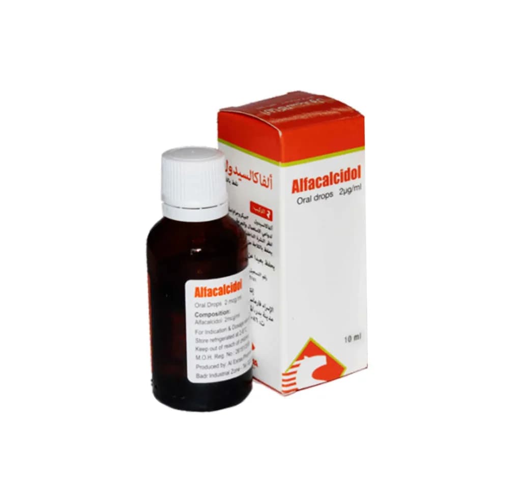 Alfacalcidol 2 Mcg/Ml Oral Drops 10Ml
